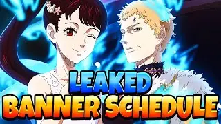 *NEW* GLOBAL BANNER SCHEDULE  LEAKED? JULIUS SOONER THAN WE THINK? | Black Clover Mobile