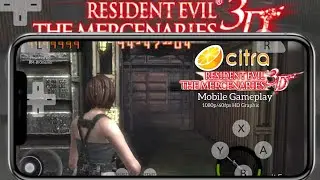 Resident Evil The Mercenaries 3D With Cheats Mobile Gameplay in Citra