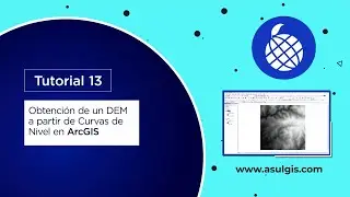Tutorial 13 : Obtención de un DEM 😁 a partir de Curvas de Nivel en ArcGIS 🗺🌐