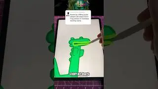 Drawing Toothless But it’s STiCKY Frog in the Infinite Zoom Art Gallery #art #zoom #shorts