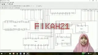 Running LED - Projek Akhir Prak Elektronika Digital
