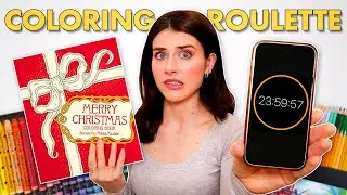 24 HOUR COLORING ROULETTE CHALLENGE… (it didn’t end well 😅)