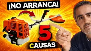 🌀Desbrozadora🌀 No Arranca, Se Apaga, Se Ahoga, Se Acelera.    5 Fallas comunes