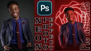 Glowing Neon light effect in photoshop | Photoshop tutorials |Pic tutorials