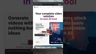 Easiest way to create video using ai 