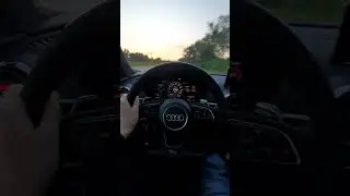 Audi RS3 TTE777 Unitronic 6.0s 1/8 mile no prep
