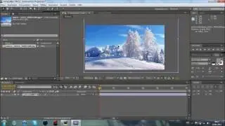 Schnee Animation erstellen - After Effects Tutorial #01