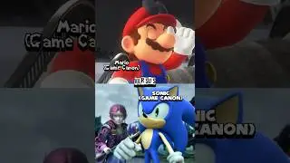 Game Mario Vs Game Sonic #faxorcap #mario #sonic