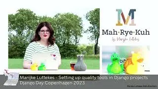Marijke Luttekes - Clean up your code with quality tools - Django Day CPH 2023