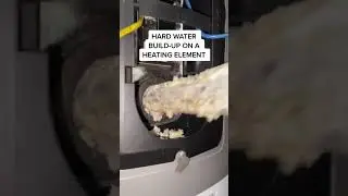 Unbelievable:  Hard Water Build Up From Your Water Heater !