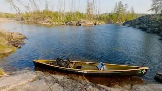 Solo Canoe Camping on the Canadian Border in the BWCA