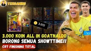 GACHA RONALDO SHOWTIME LANGSUNG ALL IN! RATING 102 EFOOTBALL 2024 MOBILE!!