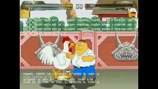 Battaglia epica mugen - Peter VS Pollo gigante