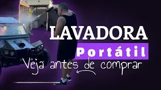 Lavadora de alta pressão Elétrica Portatil