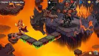 Dragon Altar!Flame Mage VS Fel Orcs!
