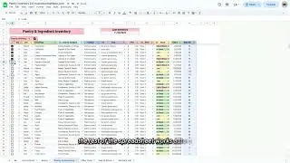 Pantry Inventory Spreadsheet Google Sheets Template Complete Automated Kitchen Organizer