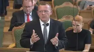 Latter og tilråb distraherer Lars Løkke - Spørgetime på DR2