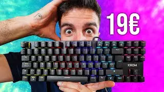 El Teclado GAMING MECÁNICO (de verdad) MÁS BARATO