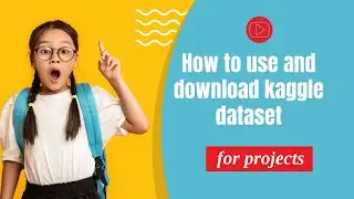 How to use and download kaggle dataset