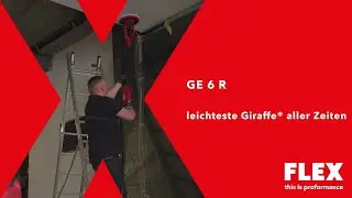 Erlebe die Revolution im Schleifen - Die leichteste Giraffe® aller Zeiten in Aktion! 🌟