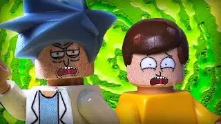 LEGO Rick and Morty voice impression | LEGO Stop Motion / Brickfilm