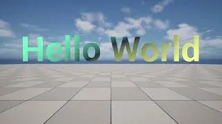[UE5] Font Material Demo