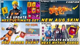🔴 NEXT ULTIMATE SET REWARDS 4.5 ✅ NEW AUG LV.8 SKIN 🔥 PRE ORDER EVENT CANCEL ❌ NEXT MYTHIC FORGE 4.5