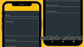 Day 13. Android Material UI Challenge    Text Area Form