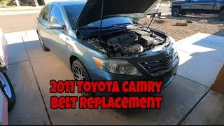 2007-2011 Toyota Camry serpentine belts replacement 2.4l