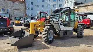 Нереально крутая спецтехника!! Новинка, телескопический погрузчик  VOLNA V3007