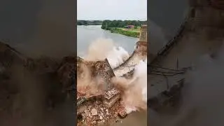 Jembatan roboh #shorts #viral #fyp #statusvideo #trending #whatsapp