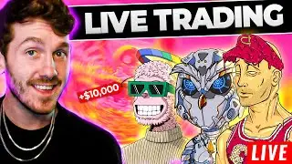 NFTs ARE BACK! LIVE TRADING NFTs FOR 100X PROFITS! SOLANA NFTs, TRADING, CRYPTO, NFTS TO BUY | Jerzy