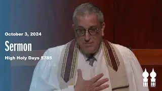 Living in Days of Fear and Awe | Rabbi Maurice Salth | Rosh HaShanah 5785