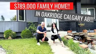 Bright & Spacious Family Home for Sale in Oakridge | Across from Park | Calgary Real Estate Tour