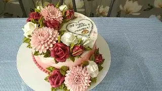 Торт на годовщину свадьбы