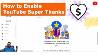 How to Enable YouTube Super Thanks in Your Account
