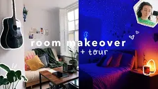 EXTREME ROOM MAKEOVER / TRANSFORMATION + TOUR 🌙 *pinterest/tiktok/aesthetic inspired*