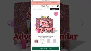 SPACENK 2024 ADVENT CALENDAR REVEALED! Worth £1200 🎀🎄🎅🏼 #adventcalendar #beautyadventcalendars