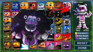 Nightmare Funtime Freddy in Fnaf World (Mod)
