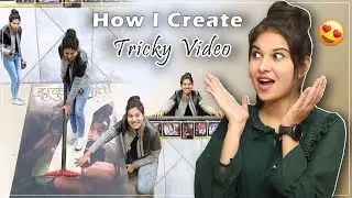 HOW I CREATE TRICKY VIDEO😍 | pushpa tricky video | BEHIND THE SCENE