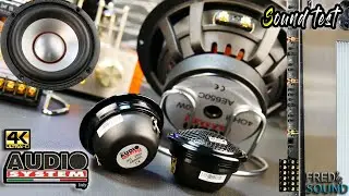 Audiosystem Italy AE30 + AE650c 3 WAY ACTIVE Vs TWISTER F6-380 (FNS)
