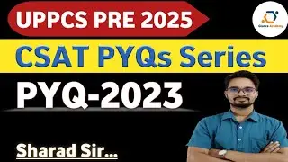 CSAT 2023 Previous Year Question Papers 2015-2024 || UPPCS 2025 || UPPCS Pre PYQ Series || CSAT 2023