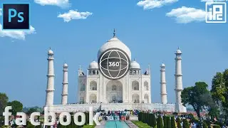 Create Facebook 360 degree Photo in Photoshop. iLLPHOCORPHICS