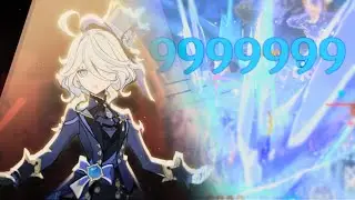 Furina Plunges 9,999,999 in Single Player (Max Damage!)
