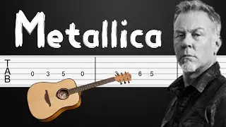 Nothing Else Matters - Metallica Guitar Tutorial, Guitar Tabs, Guitar Lesson (Fingerstyle)