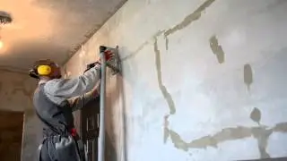 штробление без пыли штроборезом SPARKI