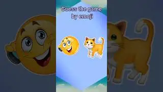 Guess the game by emoji 