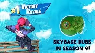 *EPIC* skybase victory royale in season 9!
