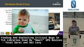 Finding And Exploiting Bugs In TLS Libraries Used By “Smart” UPS Devices by Yuval Sarel and Gal Levy