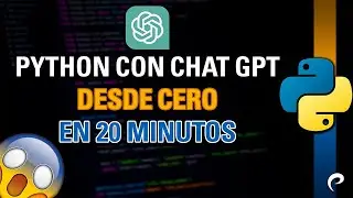 Aprende PYTHON con CHAT GPT en SOLO 20 MINUTOS!